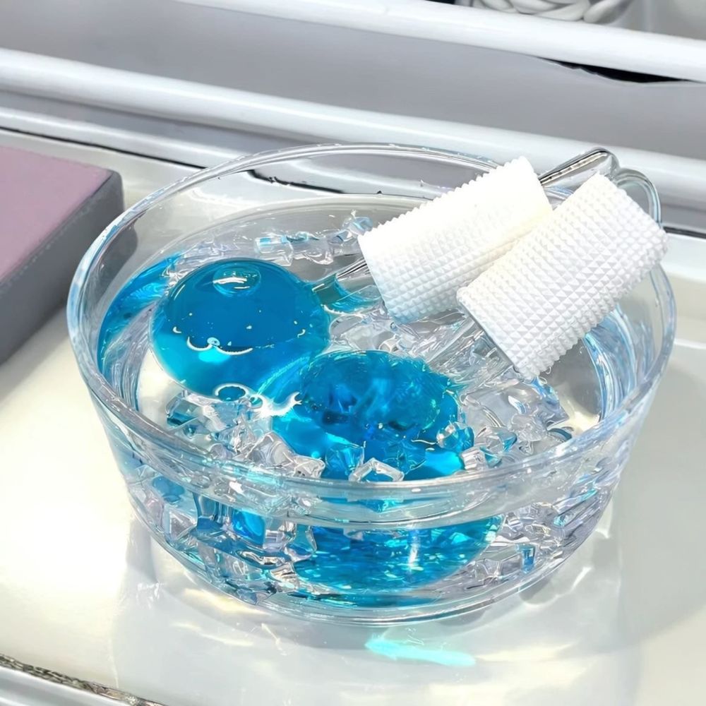 Face Ice Roller Puffiness - Ice Globes For Facial Massage Cold