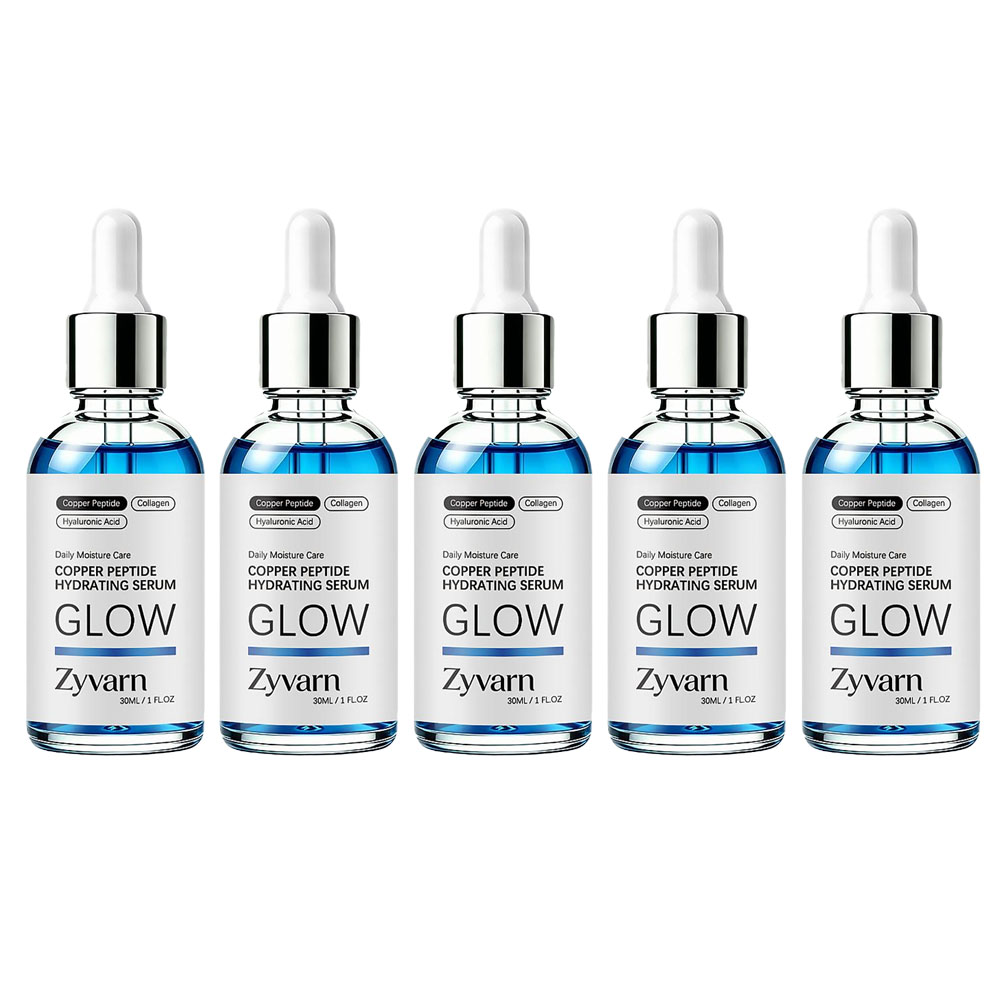 Hyaluronic Acid Facial Serum - 1/2/3/5pcs Copper Peptide Serum GHK-Cu Face