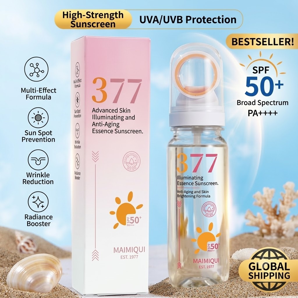 MAIMIQI 90g 377 Whitening Suns - Spf 50 Waterproof Sunscreen ulasan dan harga