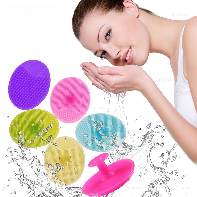 1PC Silicone Cleaning Brush Ge - Silicone Face Scrubber Electric ulasan dan harga