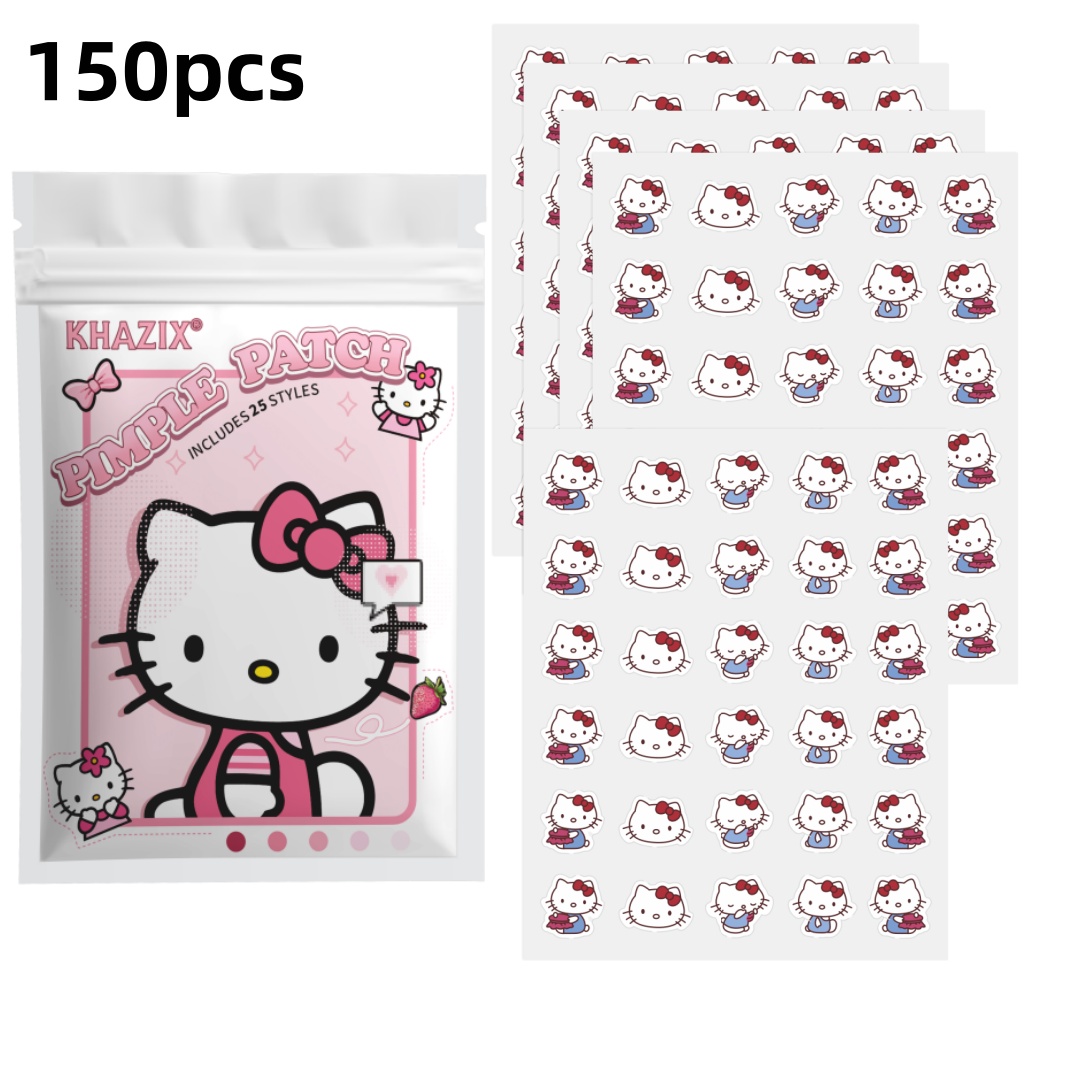 30pcs/150pcsHello Kitty Hydroc - Hydrocolloid Pimple Patch ulasan dan harga