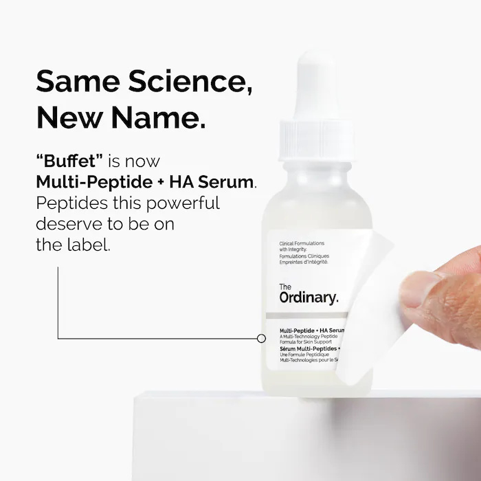 Multi-Peptide + HA Serum 30ml  - Hyaluronic Acid Facial Serum ulasan dan harga