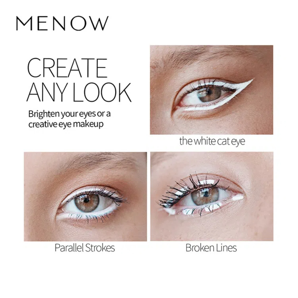 12pcs White Eyeliner Makeup Sm - Waterproof Liquid Eyeliner Pen ulasan dan harga