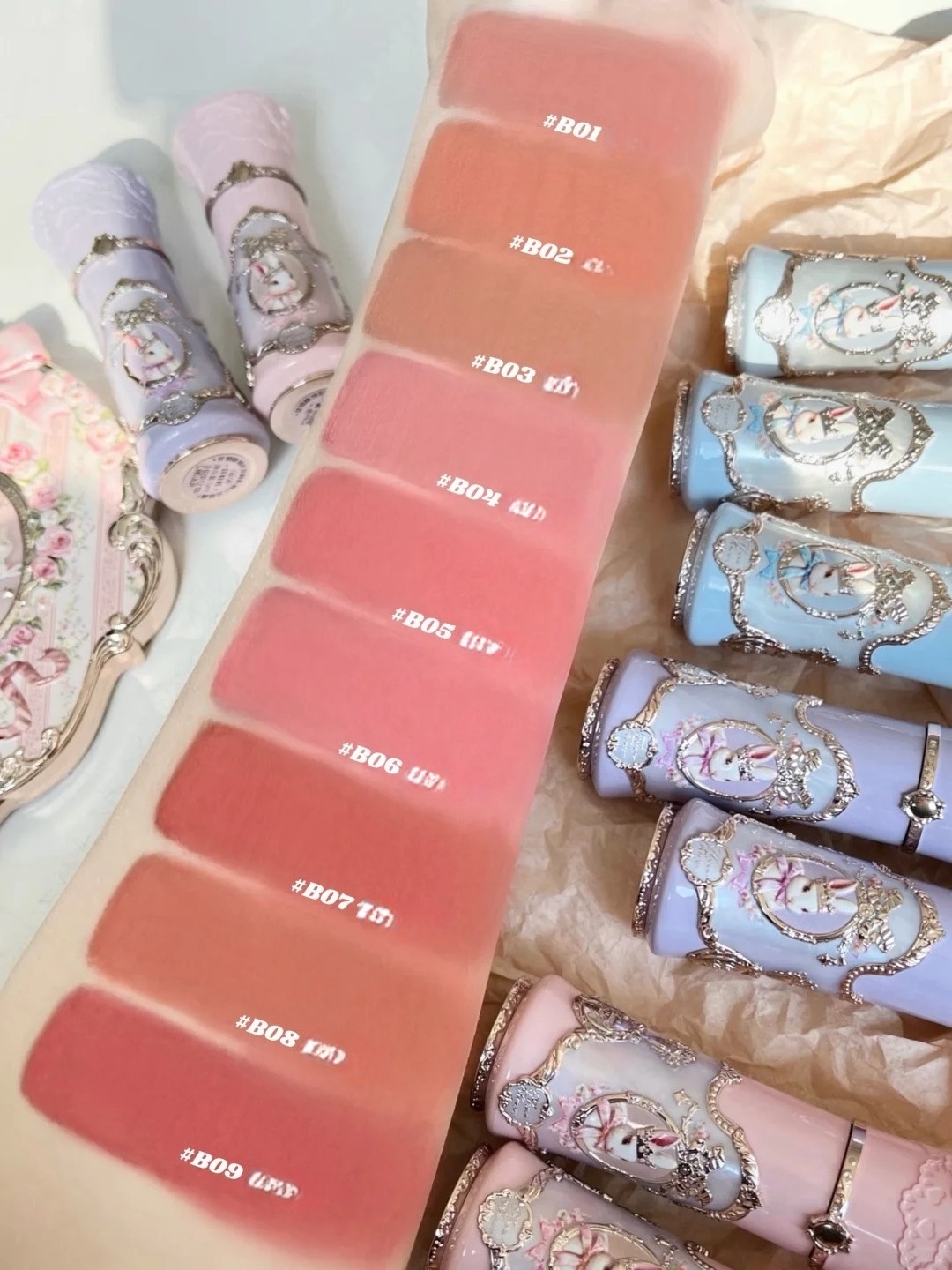 Flower Knows Makeup Bunny Gard - Matte Velvet Lip Tint Long Lasting ulasan dan harga