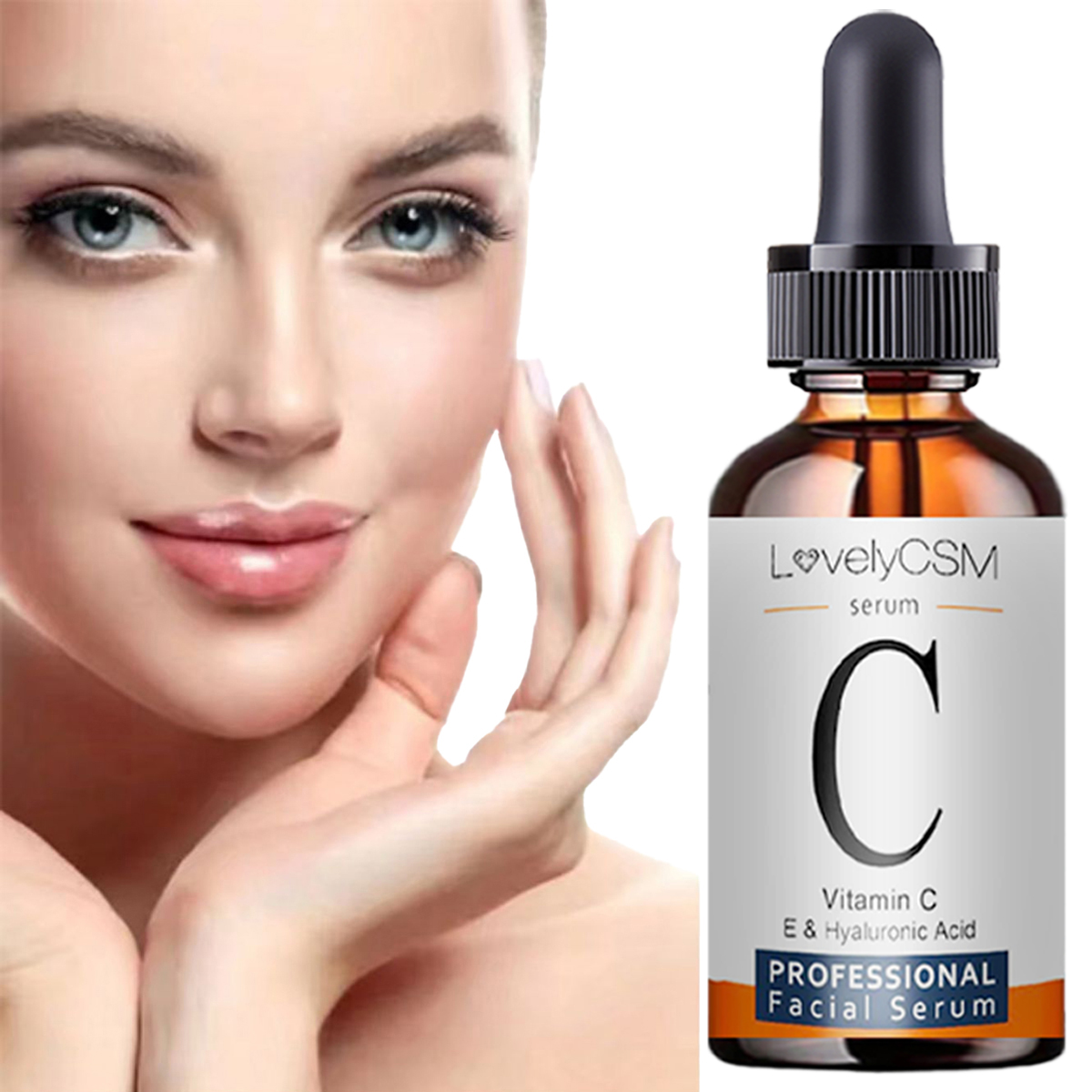 Facial Serum Vitamin C Liquid  - Hyaluronic Acid Facial Serum ulasan dan harga