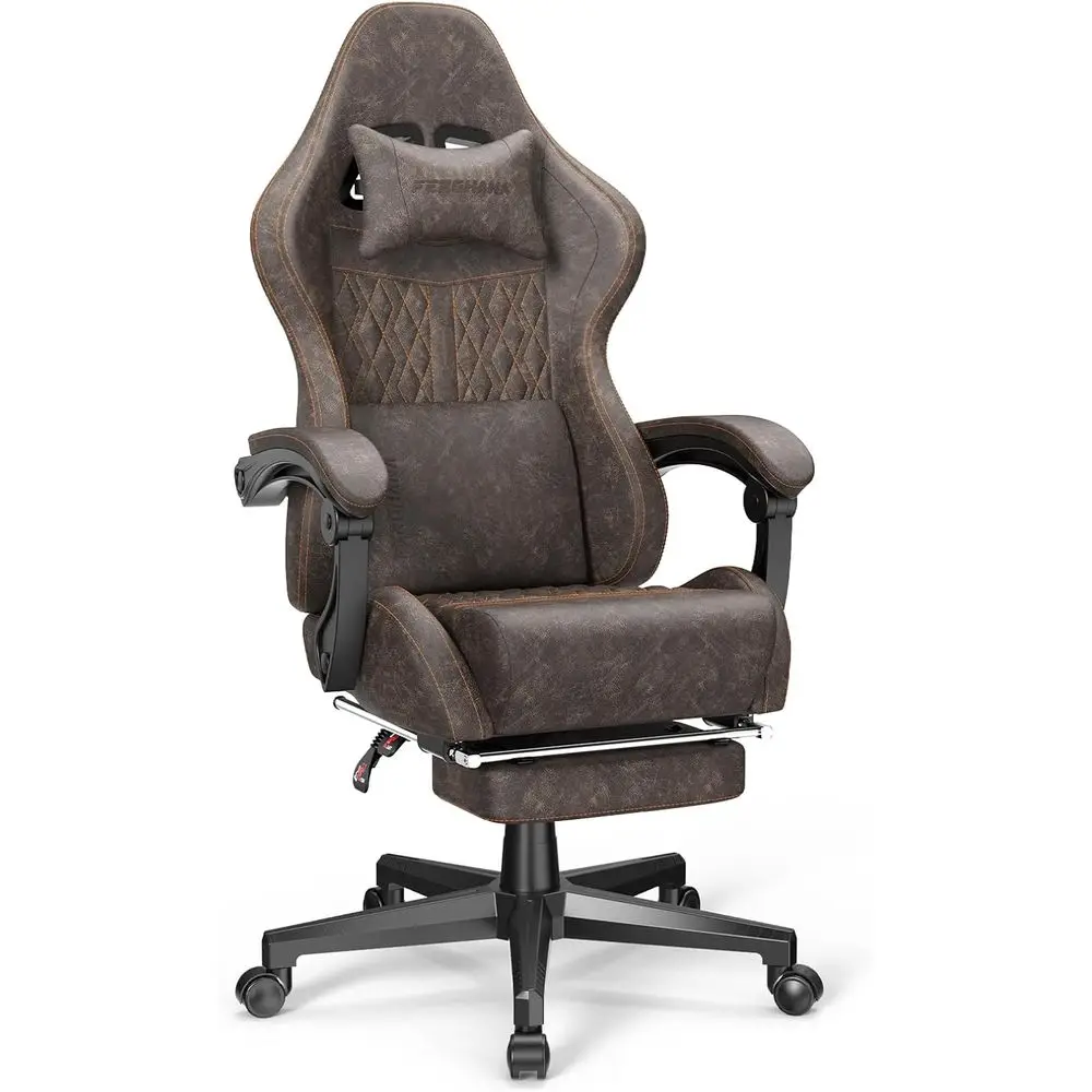 Ergonomic High-Back Gaming Cha - Massage ulasan dan harga