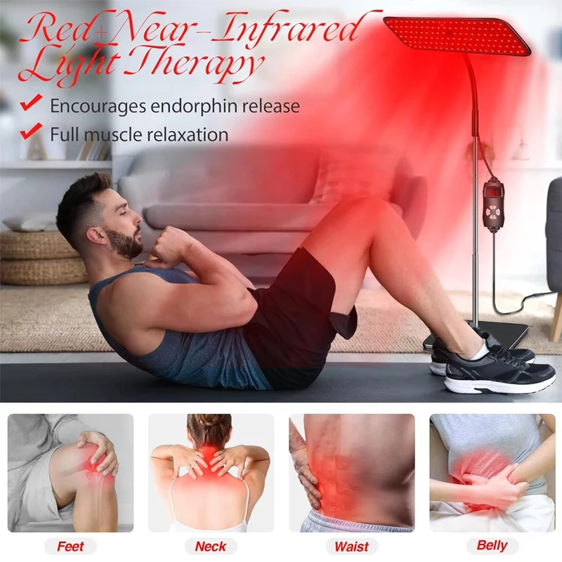 Near Infrared Light Panel 660n - Led Light Therapy Face Mask ulasan dan harga