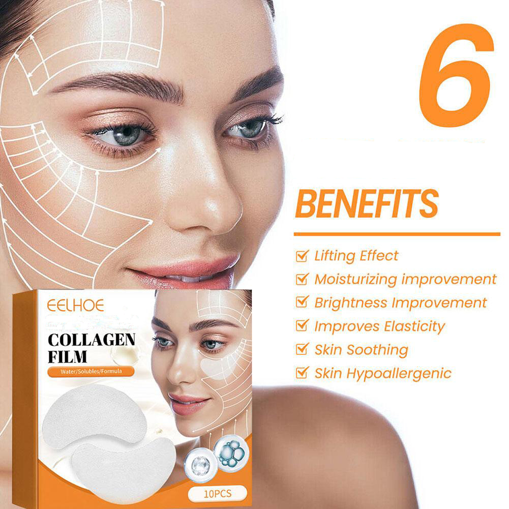 5 BOXES Collagen Soluble Patch - Collagen Under Eye Patches ulasan dan harga